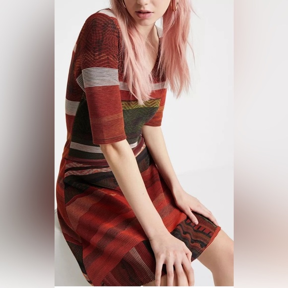 DESIGUAL Earth Tone Short Sleeve - Picture 5 of 13